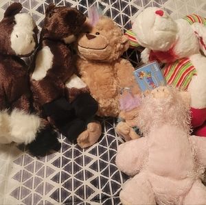 Lot of 5 Ganz Webkinz Only 1 with Unused Tag